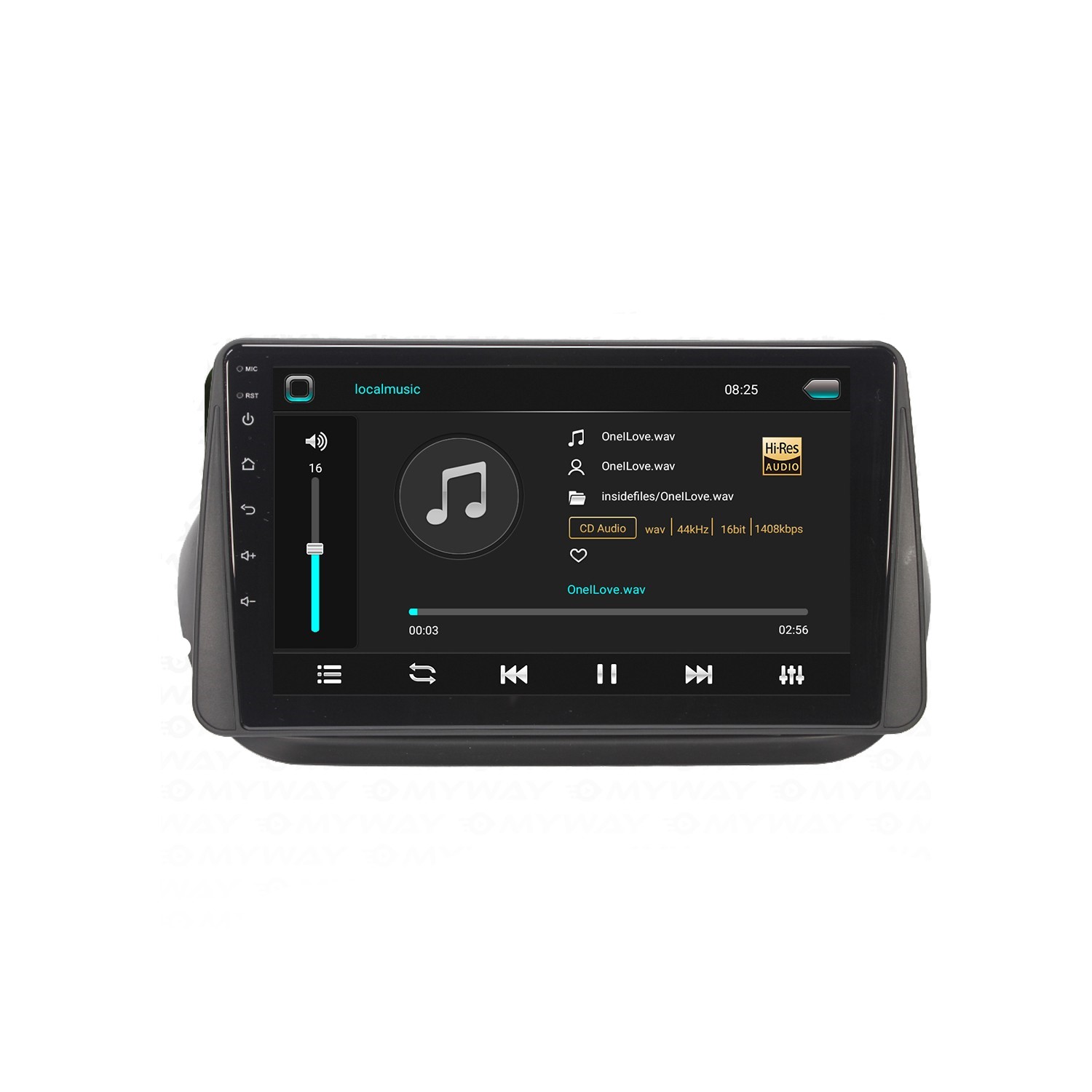 Citroen Nemo Android 14 Carplay Navigasyon Multimedya - 4GB Ram