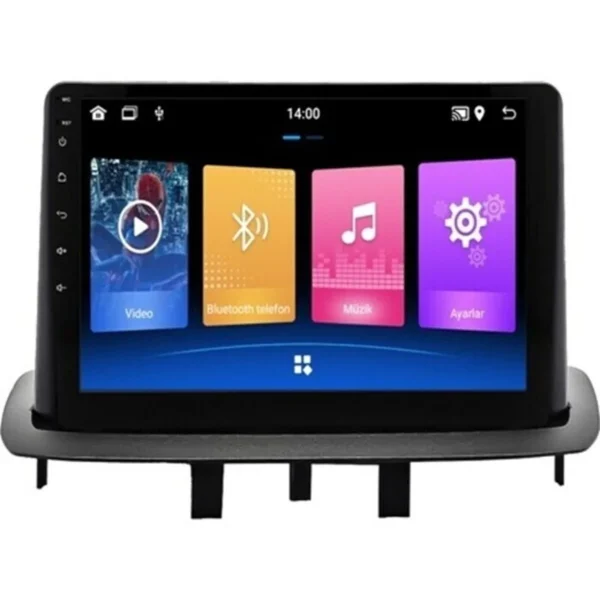 Renault Fluence Android 14 Carplay Navigasyon Multimedya -8GB Ram 128GB HDD - CLLG2193