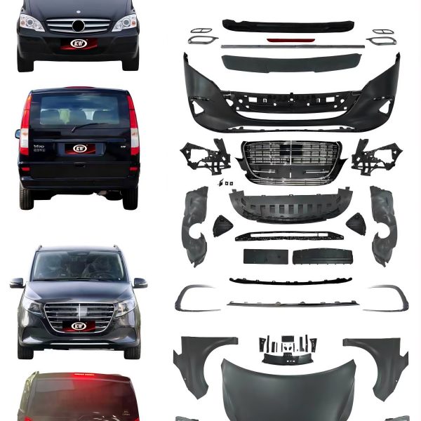 MERCEDES V KLASS VİTO (2006-2015) UYUMLU 2024 EXECUTİVE YÜKSELTME BODY KİT SETİ-HAZIR STOK