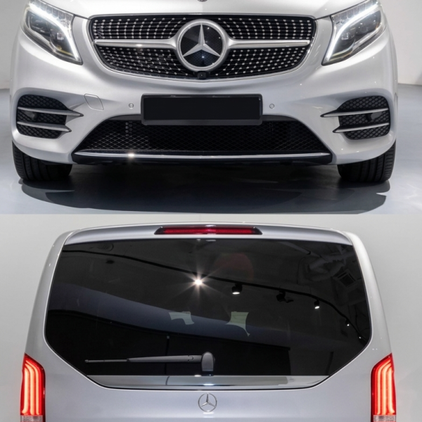 MERCEDES V KLASS VİTO (2006-2015) UYUMLU 2023 AMG SPORTS YÜKSELTME  BODY KİT SETİ-HAZIR STOK-KESME YOK